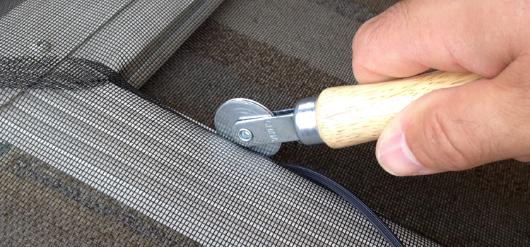 metal screen door repair in Cameron Park